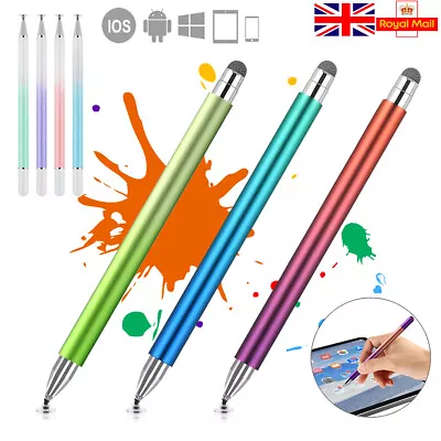 Universal Stylus Pen For IPhone/iPad/Android/Tablets Touch Screen Capacitive NEW • £4.80