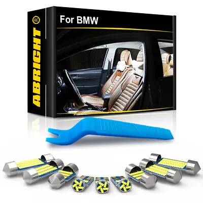 $4.99 • Buy Car Interior LED Light Canbus For BMW E30 E36 E90 E91 E60 X1 X2 X3 X5 E53 E70
