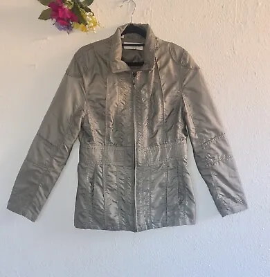 Edina Ronay Coat Grey Silver Size 14 • £10