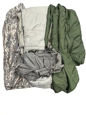 Military Modular Sleep System 4 Piece With Goretex Bivy Cover And Carry Sack • $164.99