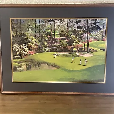 Mark King Martin Lawrence  Limited Editions 1989 Photo Golf -Augusta #11 -FRAMED • $125