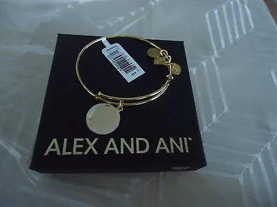 $29.94 • Buy  Alex And Ani ZEST FOR LIFE II Yellow Gold Finish Bangle New W/Tag Card & Box