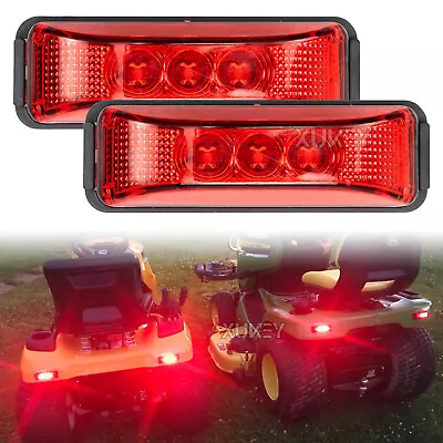 2X 3.9  12V-24V Red LED Side Marker Lights Clearance Lamp Truck Boat Trailer  • $11.69