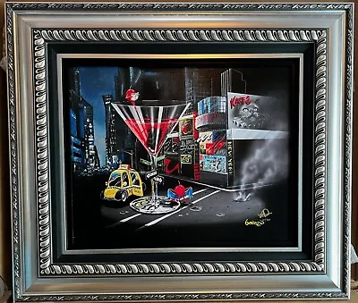 Michael Godard  NY Nights  2023 (17x21.25) Hand Signed & Embellished Giclee • $975