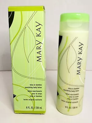 Mary Kay Nourishing Body Lotion Lotus &  Bamboo 8 Oz New • $12.50