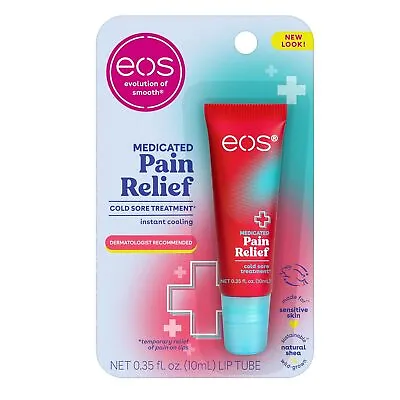 Eos Medicated Lip Balm - The Fixer | Lip Care To Repair And Protect Chapped And • $15.99