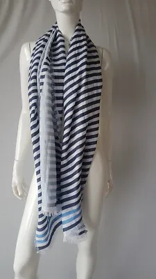 Marc O'Polo Scarf Ladies Large Blues New • £45.77