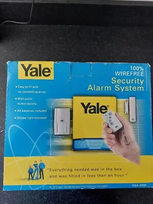 Yale 100% Wirefree Security Alarm System HSA 3000 • £21