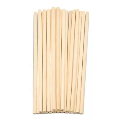 Dowel Rods Wood Sticks Wooden Dowel Rods - 1/4 X 1/4  X 12  Dowels Pack Of 25 • $17.19