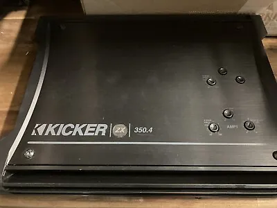 Kicker ZX350.4 Car Amplifier 4 Channel • $269