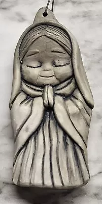 Mt. St. Helen's Sculptures Ornament. Woman Praying. Hand Crafted Made From Ash. • $12