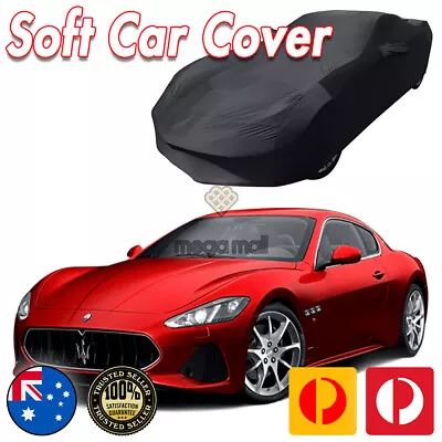 Black Show Car Dust Cover For Maserati Washable Soft Plush • $300.99