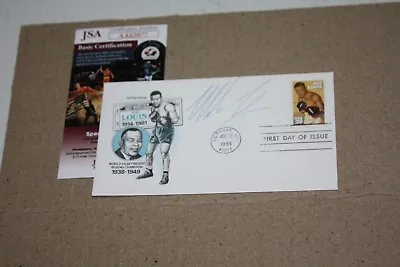 Joe Louis Commemorative Envelope Signed By Mike Tyson Jsa Certified 6/22/93 • $79.99