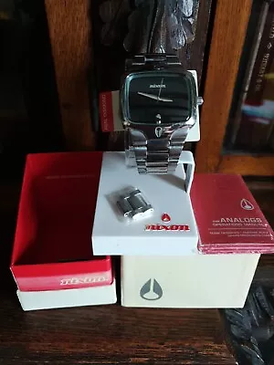 Nixon The Player Mens Watch Original Box  And Instructions • £75