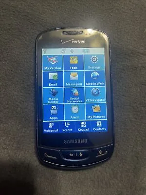 Samsung Brightside SCH-U380 Verizon3G Smartphone Blue 128MB Working • $12.95