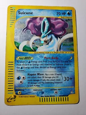 Pokemon - Suicune - Aquapolis E-Reader H25/H32 - Holo Rare #005  • $92.99