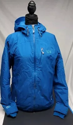 Mountian Hardwear Women's Blue Dry Q Elite Winter Jacket Size Large  • $45