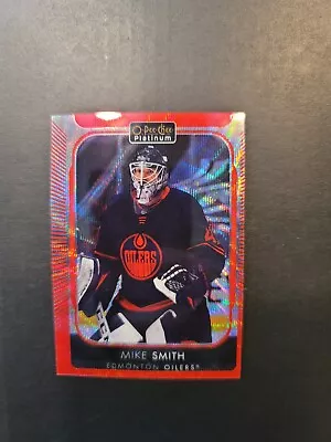 2021-22 O-Pee-Chee Platinum Mike Smith Red Surge #78- Edmonton Oilers • $0.99