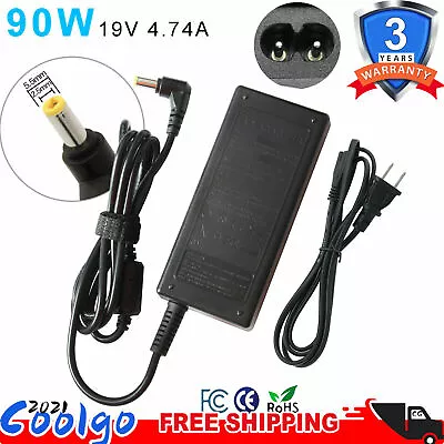 19V 4.74A 90W For Asus K53E K53SC X44H X44L X54H Power Adapter AC Charger US • $11.49