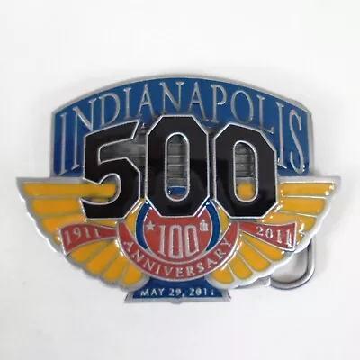 2011 Indianapolis 500 Pit Badge Belt Buckle Limited Edition 100th Anniversary • $149.99