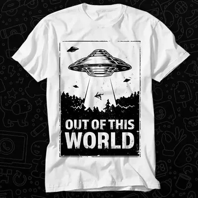 UFO Out Of This World Space Planet T Shirt 199 • £6.35