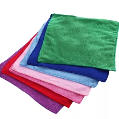 12PCS Colorful Soft Microfiber Hand/Face Towel 30 X 30cm Soft And Thick Pendable • $13.79