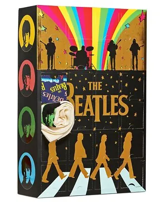 Happy Socks The Beatles Collector's 24Pk Gift Set Men's  41-46 • $140.99