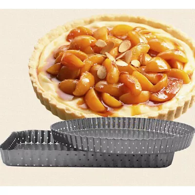 Nonstick Mini Tartlet Custard Quiche Pastry Pie Pan Round Rectangle Bakeware • $16.28