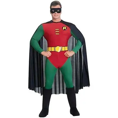 £34.99 • Buy Rubie's DC Comics Classic Robin Men's Superhero Fancy Dress Costume