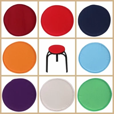 $6.69 • Buy Sponge Chair Cushion Solid Color Stool Cushion Soft Round Chair Pad  Home