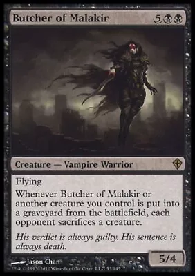 MTG Magic The Gathering Butcher Of Malakir Mixed Sets Same Art • $1.39