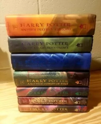 Harry Potter Complete Scholastic Hardcover First Edition Set. Build A Set. GOOD! • $105