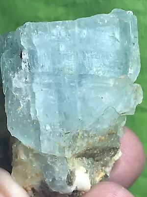 238 Cts Stunning Natural Aquamarine Specimen With Muscovite From Skardu-pakistan • $16.10