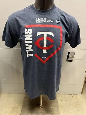 Minnesota Twins 2023 Post Season Majestic T Shirt Men's Sizes MLB Fan New W/tags • $22.88