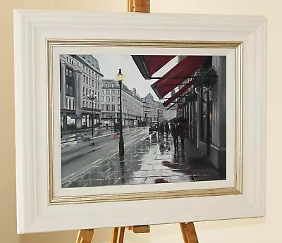 CHARLES ROWBOTHAM Oil Painting 'Hamleys' Regent Street London (Gallery Frame) • £725