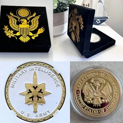 US Army MILITARY INTELLIGENCE Challenge Coin Intell Special Agent • $23.21