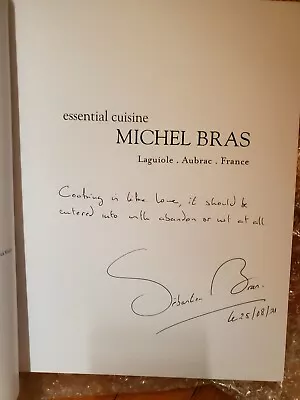 Essential Cuisine By Michel Bras SINGED • $500