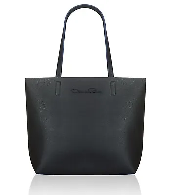 Oscar De La Renta-Fragrance-Black/Red-Tote Bag-(NEW-WITH TAGS IN CLEAR BAG) • $35