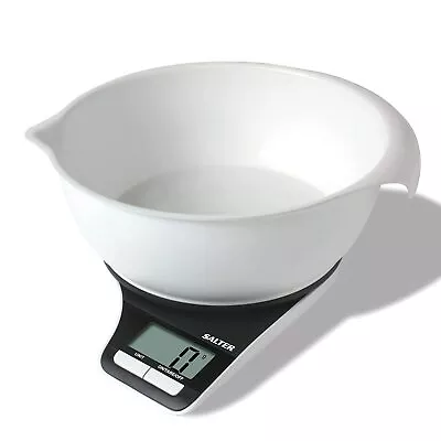 Kitchen Scales Electronic Salter 1089 5kg 1.25l Bowl Aquatronic Imp/Metric • £16.88
