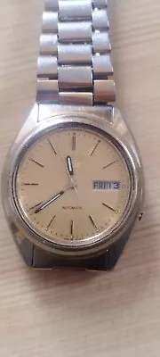 Mens Gents Vintage Seiko 7000-3040 Automatic Day Date Calendar Watch • £15.31