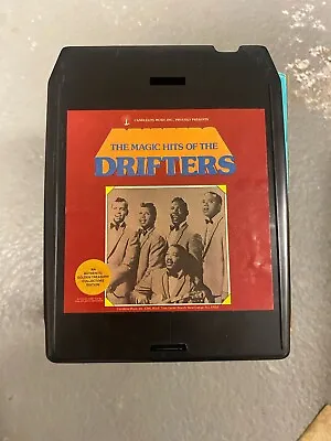 RARE VINTAGE THE DRIFTERS Magical Hits Of The Drifters 8 Track Tape TESTED WORKS • $15