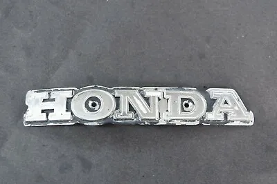 Honda 1980 Cm400e 1978 1979 Cb400t Fuel Cell Gas Petrol Tank Gastank Side Emblem • $35