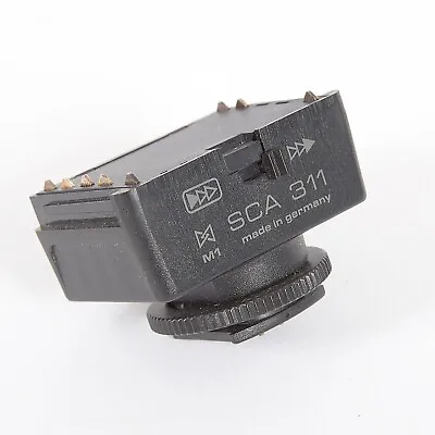 METZ FLASH ADAPTER SCA 311 M1 DEDICATED MODULE For Canon A T F-1 And EOS #S7 • £12