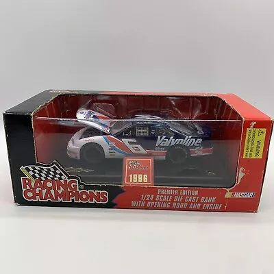 Racing Champions 1996 NASCAR #6 Mark Martin Die Cast Bank  1/24 Scale • $15