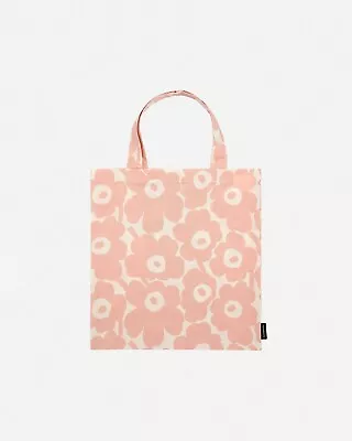 Marimekko Mini Uniko Fabric Tote Bag Pink Cotton 100% 33 X 32 Cm Japan Only • $81.99