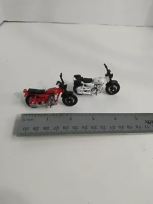 Vintage 2 5  Toy Diecast Motorcycles 2 • $6.19