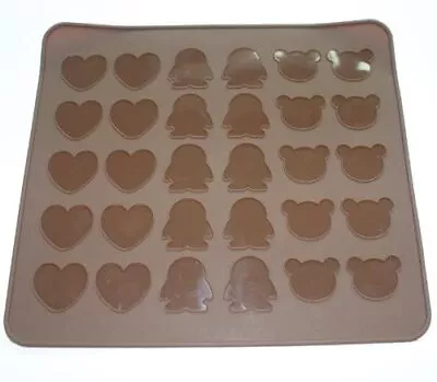 Macaron Mat Macaroon Baking Cookies Pastry Sheet Homemade Heart Bear Penguin  • $6.99