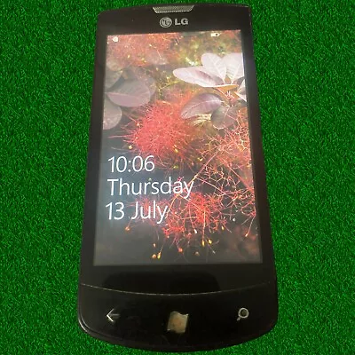 LG Optimus 7 E900 Windows Smartphone 16GB Black • £25