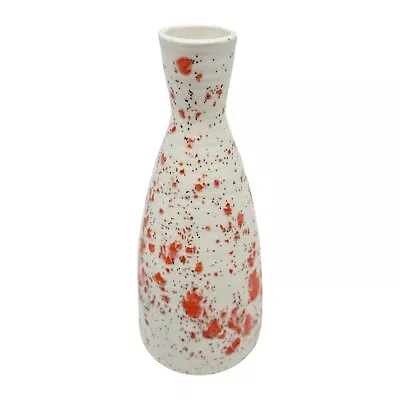 Vintage Splatter Confetti Vase Ceramic Pottery Sake Boho Mid-Century Modern • $22