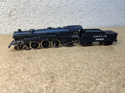 Arnold-Rapido N Scale Santa Fe 4-6-2 Steam Engine #3450 • $12.50